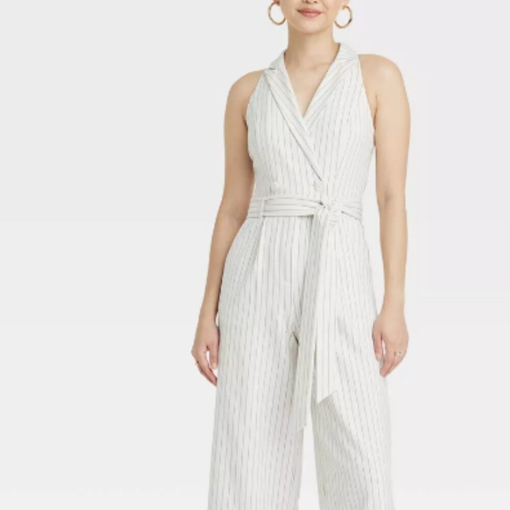 NWT A NEW DAY Striped jumpsuit
